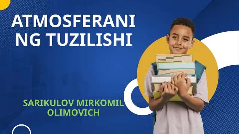 ATMOSFERANING TUZILISHI 1