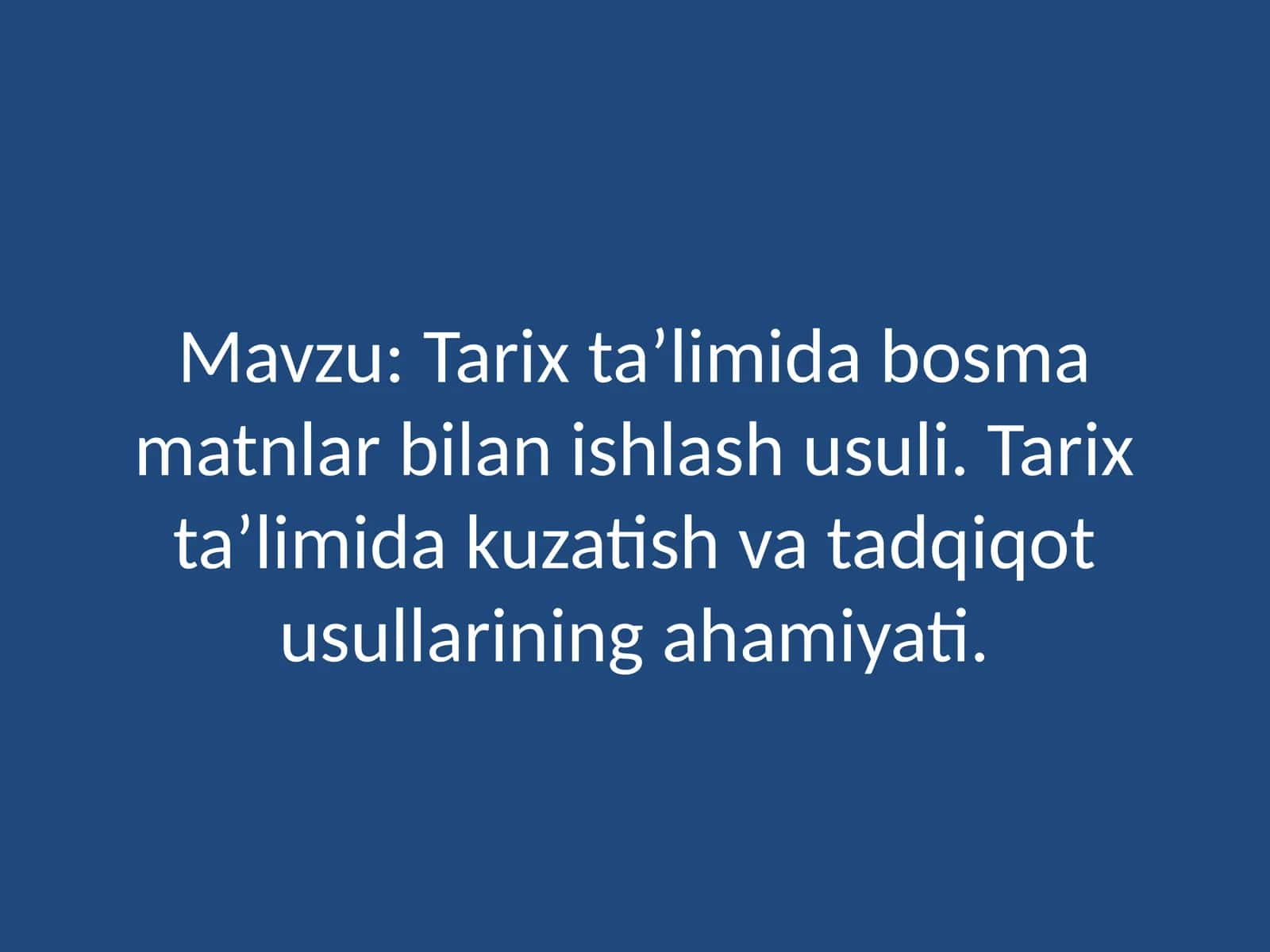 Tarixta’limidabosmamatnlarbilanishlashusuli 1
