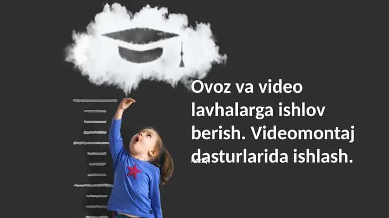 Video Tahrirlash 1