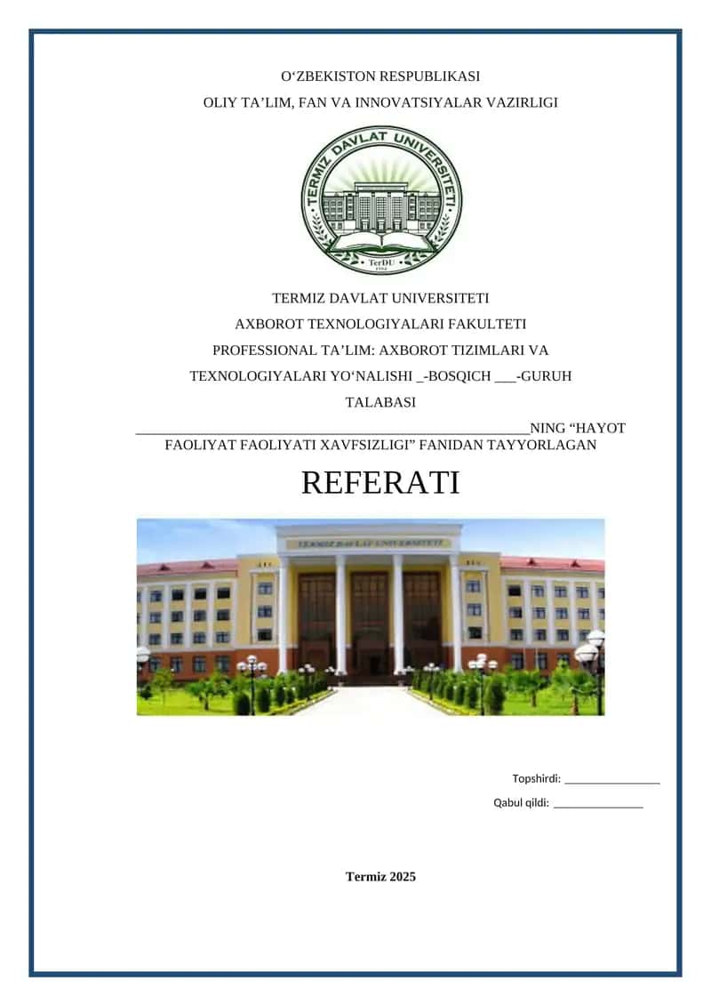 MEHNAT FAOLIYAT JARAYONIDA ERGONOMIKANING ROLI 1