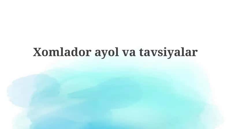Xomladorayolvatavsiyalar 1