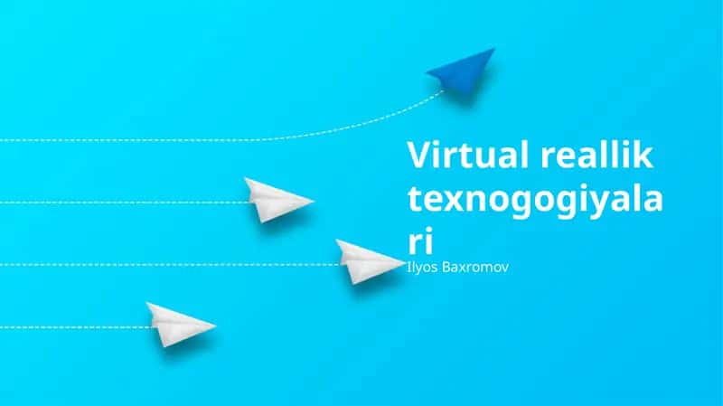 Virtual Haqiqat Texnologiyalari 1