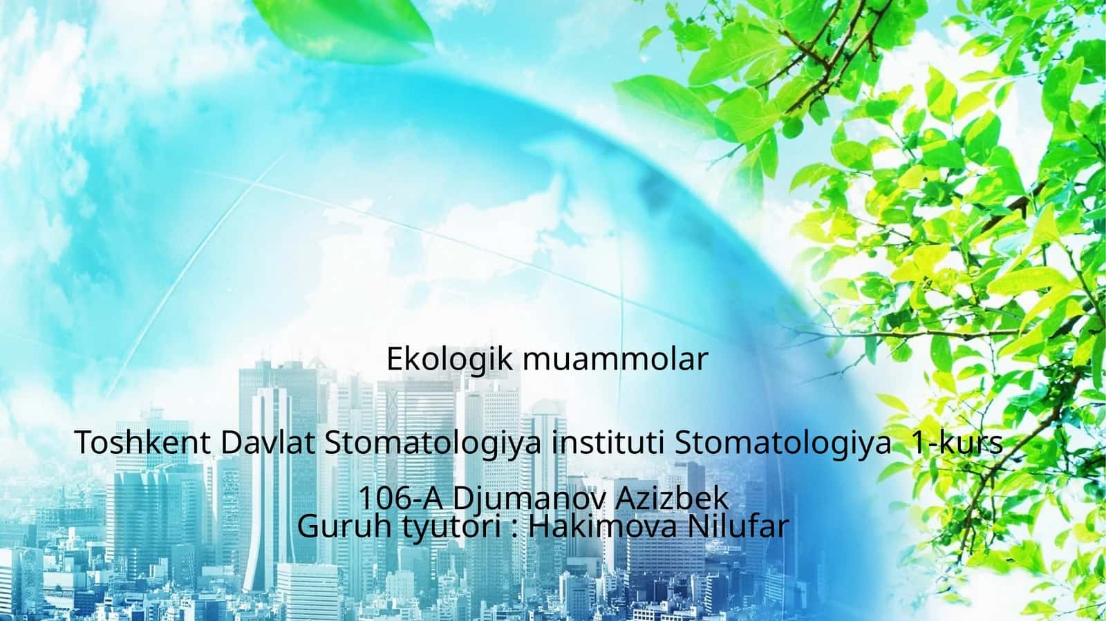 Dunyodagi top 10 muammolar 1