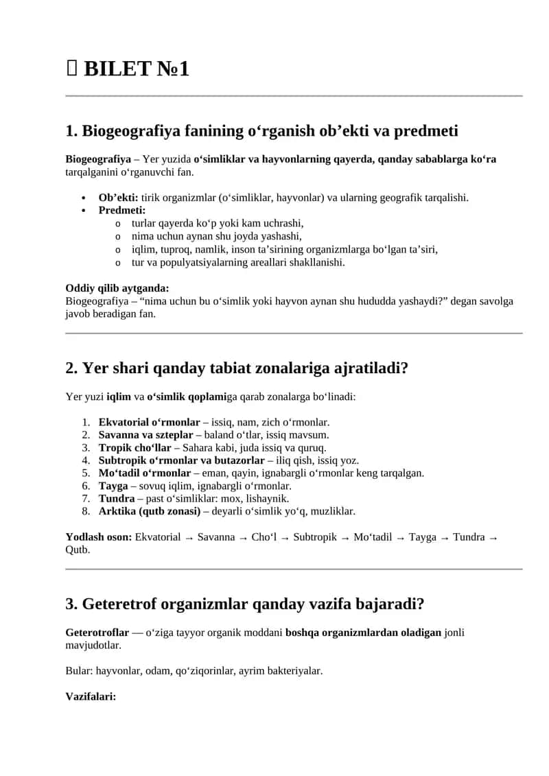 Biogeografiya 1