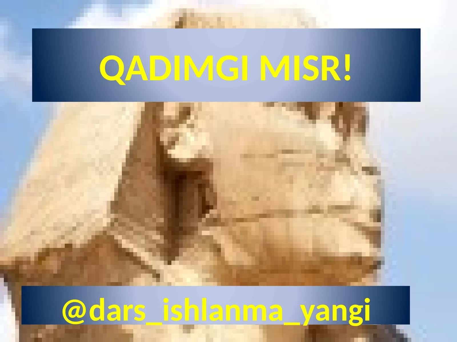 Qadimgi Misr 1