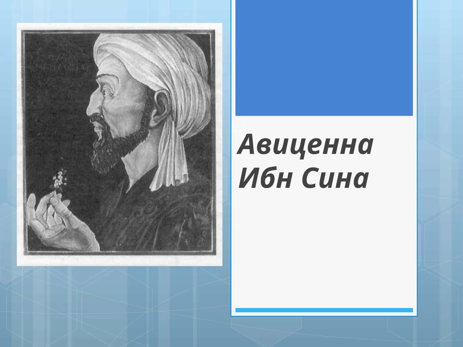 Авиценна Ибн Сина 1