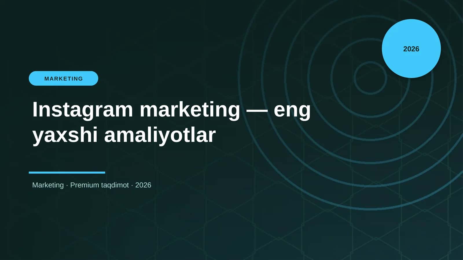 Instagram marketing — eng yaxshi amaliyotlar 1