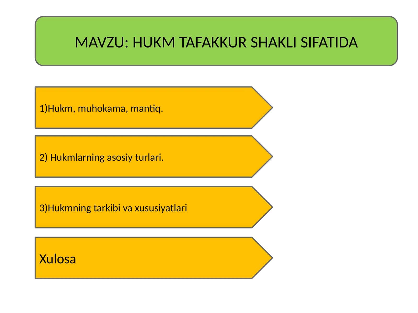 HUKM TAFAKKUR SHAKLI SIFATIDA 1