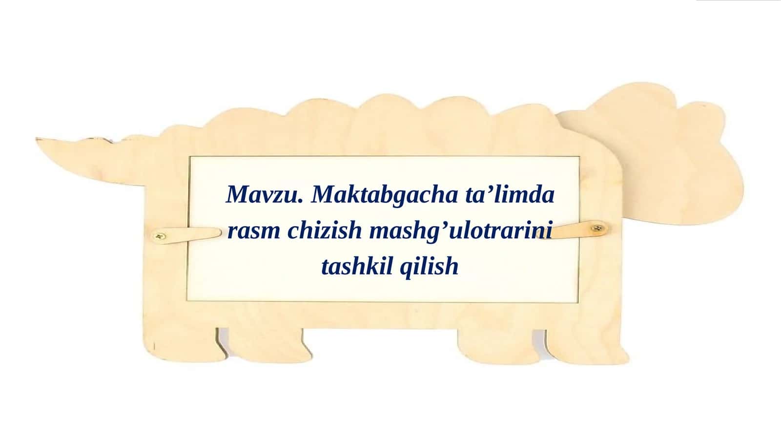 Maktabgachata'lim darasini chizish mashg'ulotlari 1