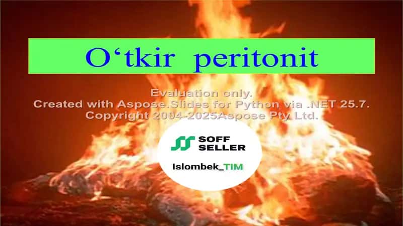 O'tkir peritonit 1