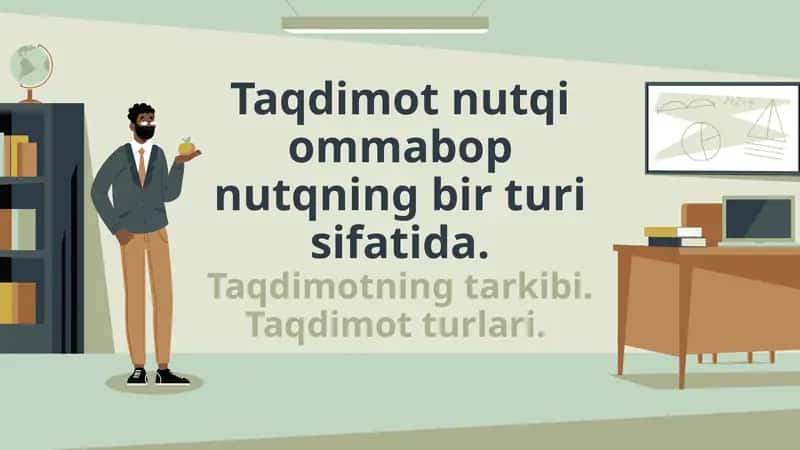 Taqdimot nutqi ommabop nutqning bir turi sifatida 1