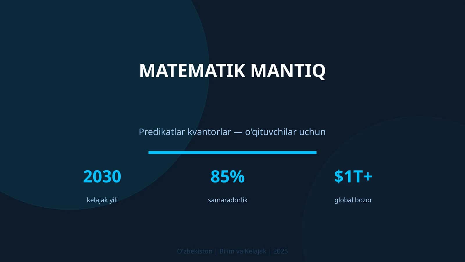 Matematik mantiq 1