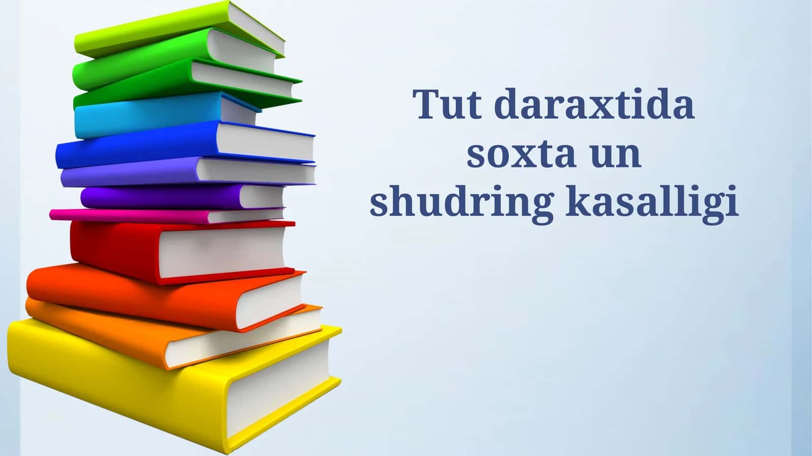Soxta un-shudring kasalligi 1
