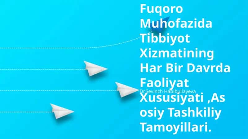 Fuqoro Muhofazida Tibbiyot Xizmatining Har Bir Davrda Faoliyat Xususiyati 1