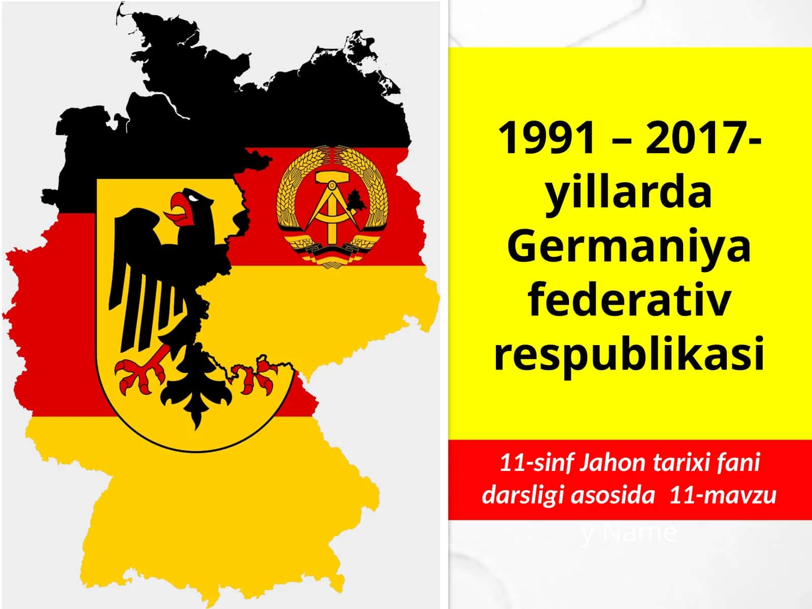 11-sinf Jahon tarixi fanidan darsligi asosida 11-mavzu 1