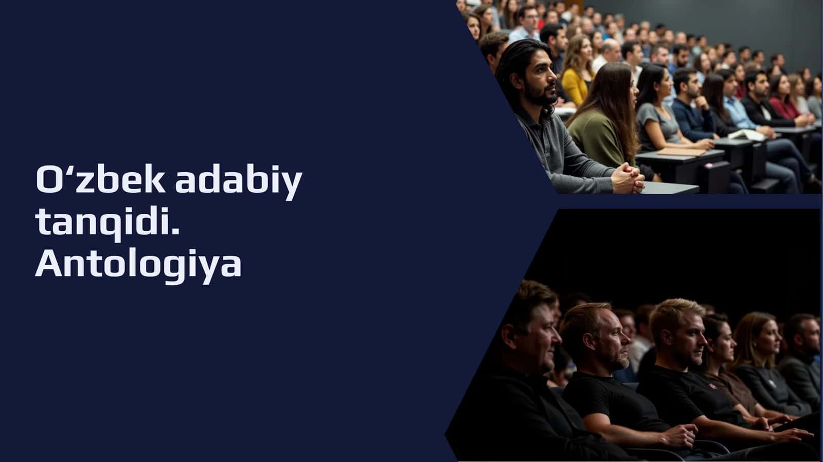 O‘zbek adabiy tanqidi. Antologiya 1