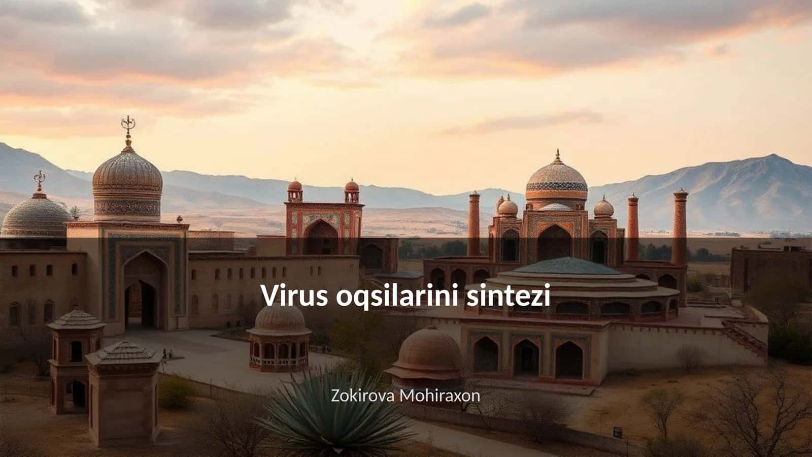 Virus oqsilarini sintezi 1