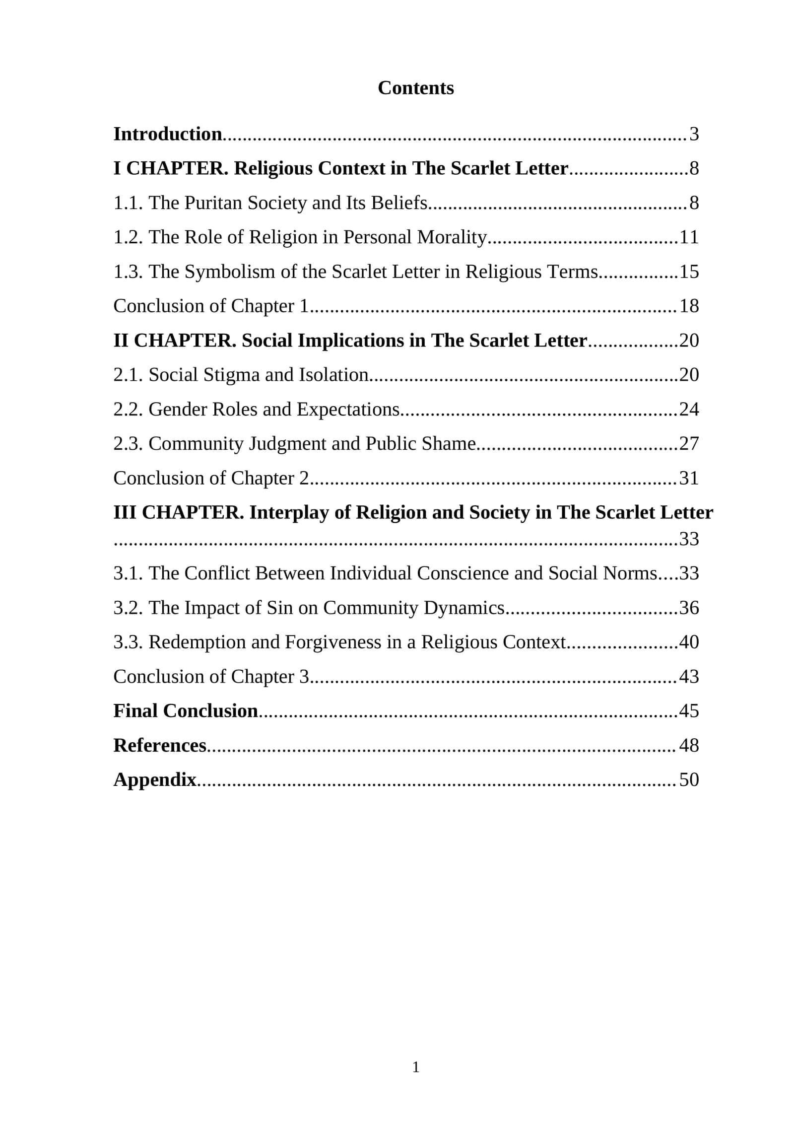 The Scarlet Letter 1