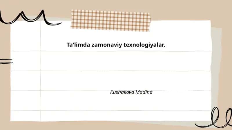 Raqamli ta'lim platformalari va LMS 1