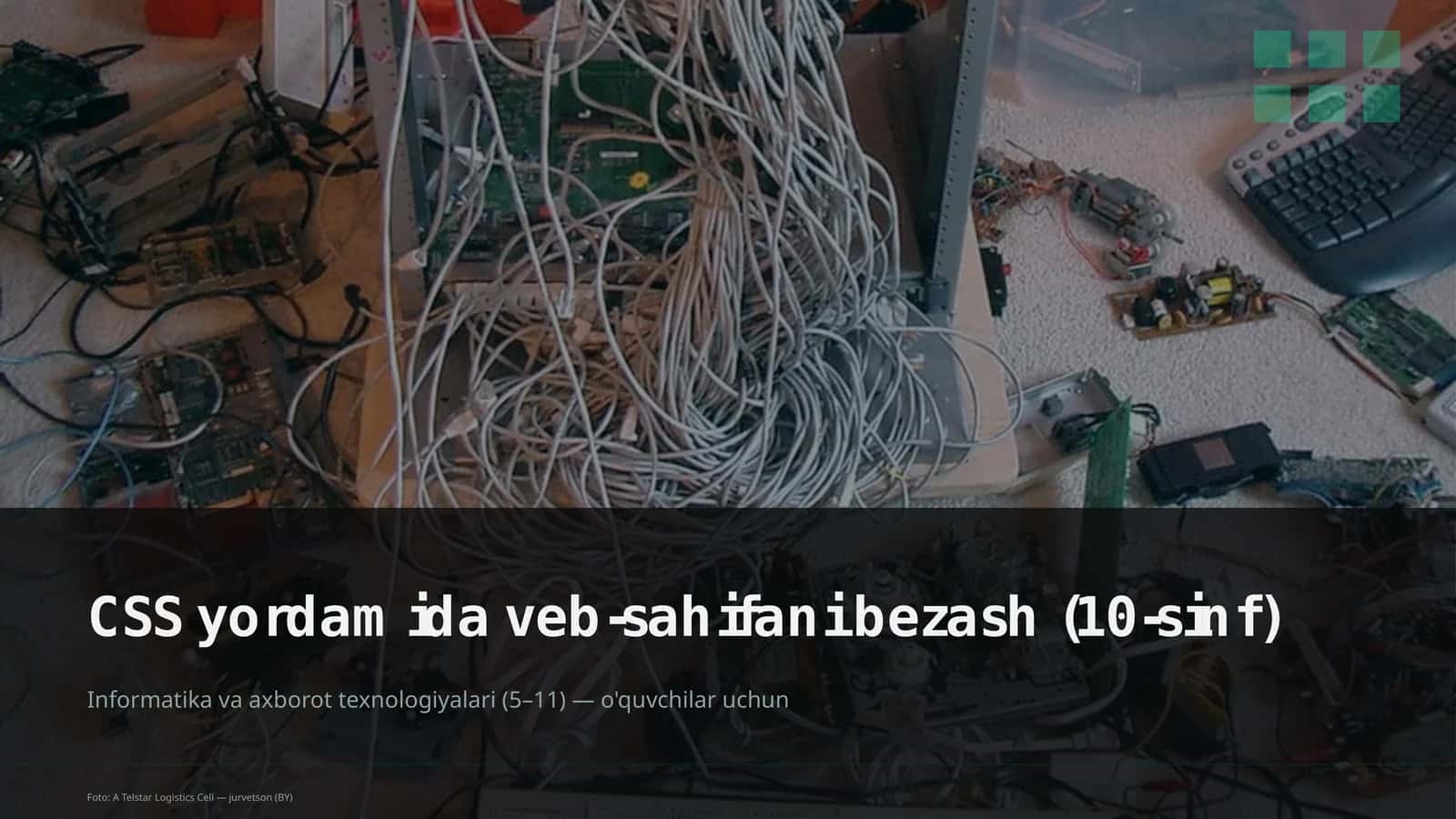 Dars rejasi 1
