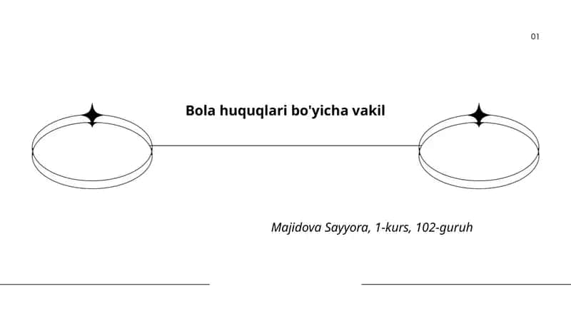 Bola huquqlari bo'yicha vakil 1