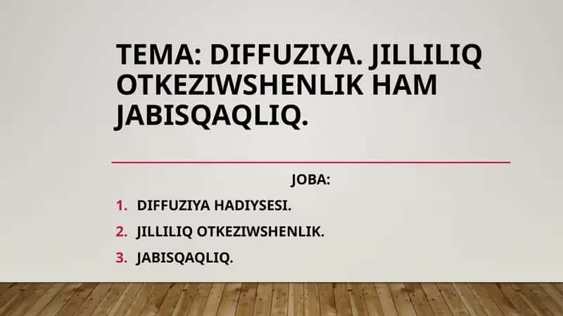 Diffuziya 1