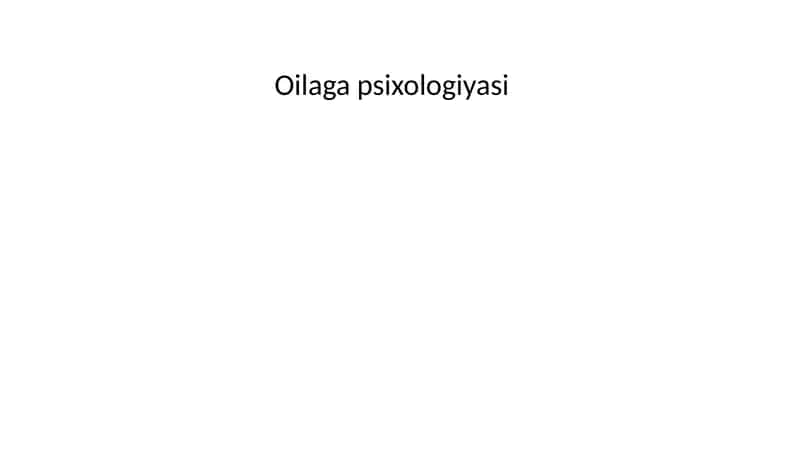 Oilagapsixologiyasi 1