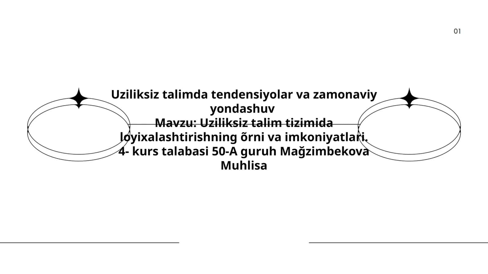 Uziliksiz talimda tendensiyolar va zamonaviy yondashuv 1