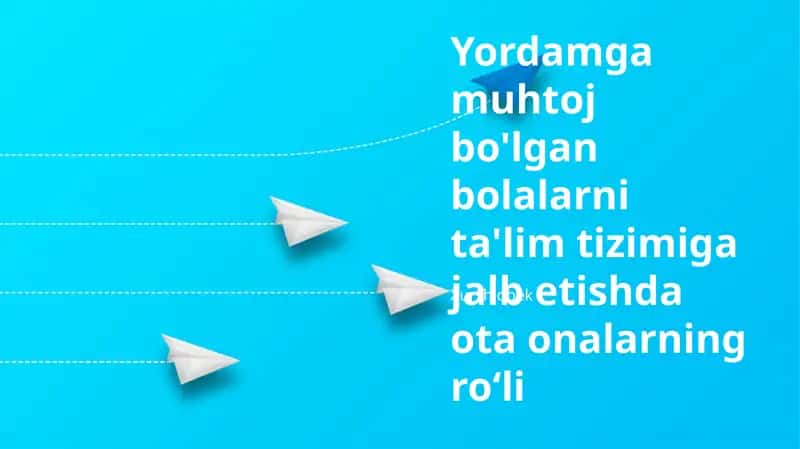 Ota ona ro'li bolalar ta'limida 1