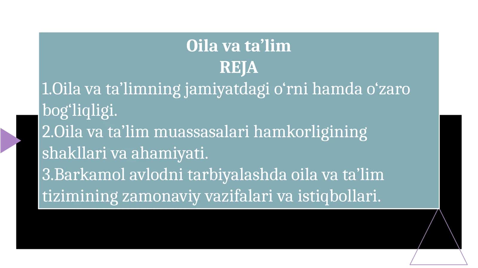 Oila va ta’lim 1
