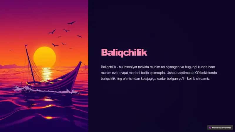 Baliqchilik 1