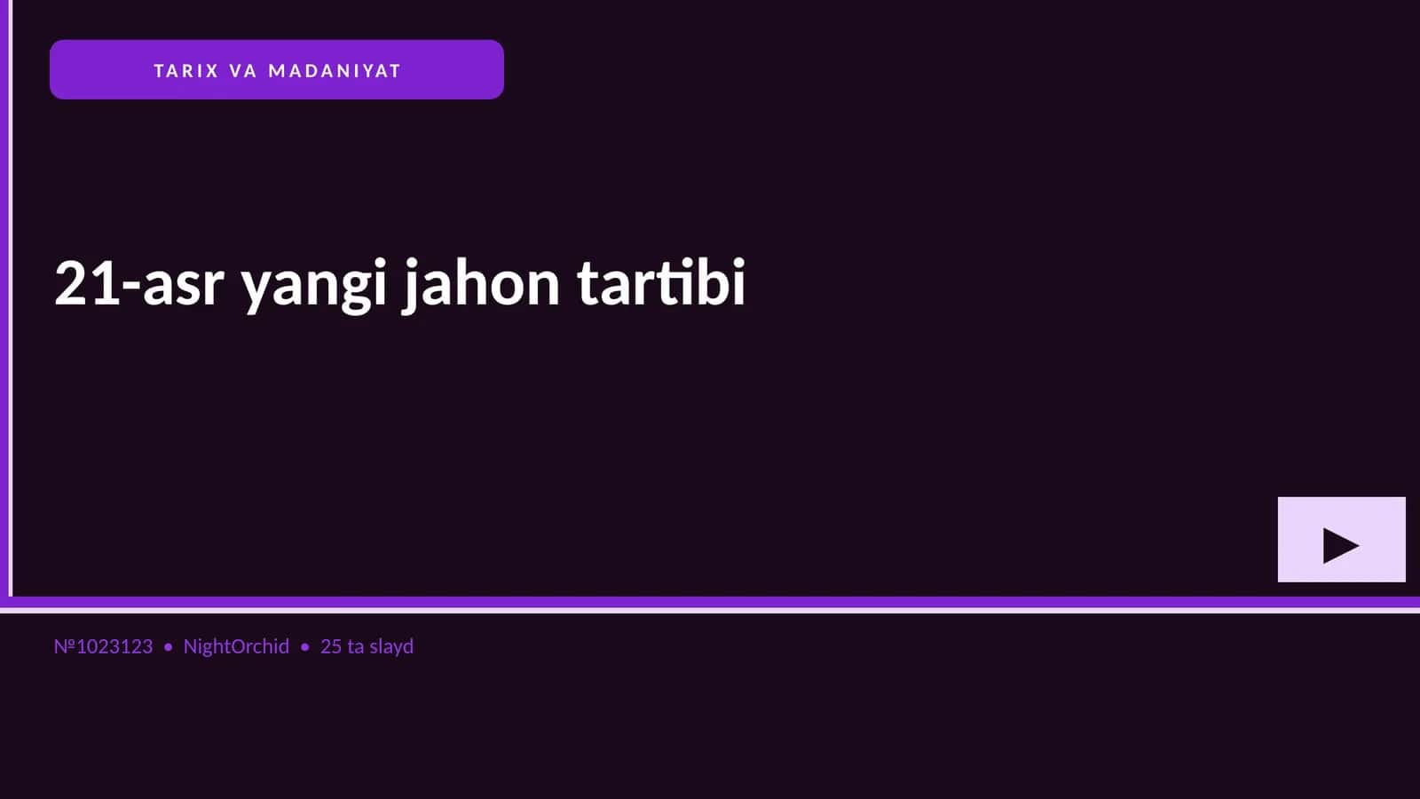 21-asr yangi jahon tartibi 1