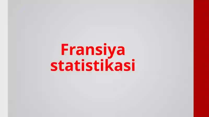 Fransiya statistikasi