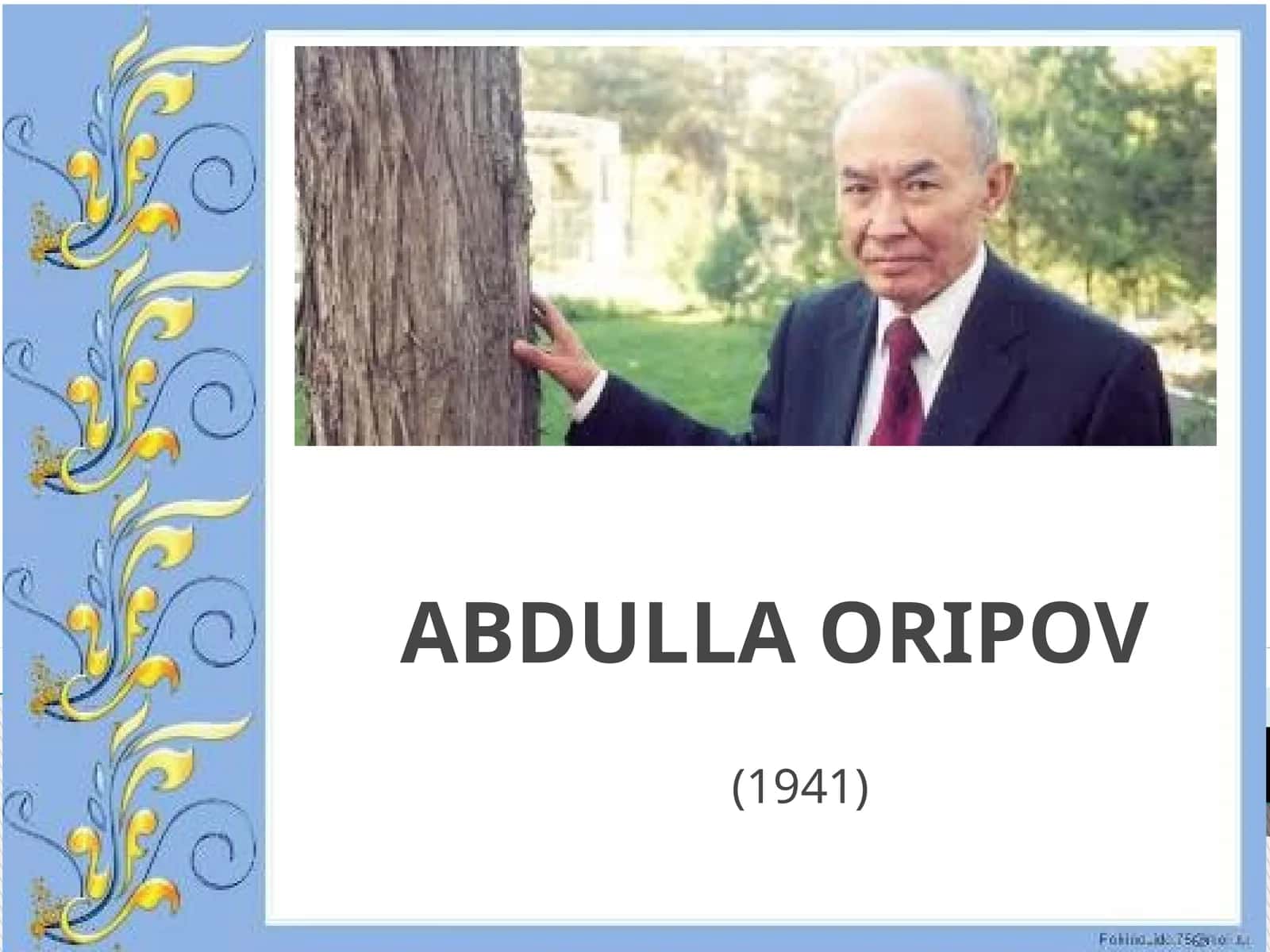 ABDULLA ORIPOV 1