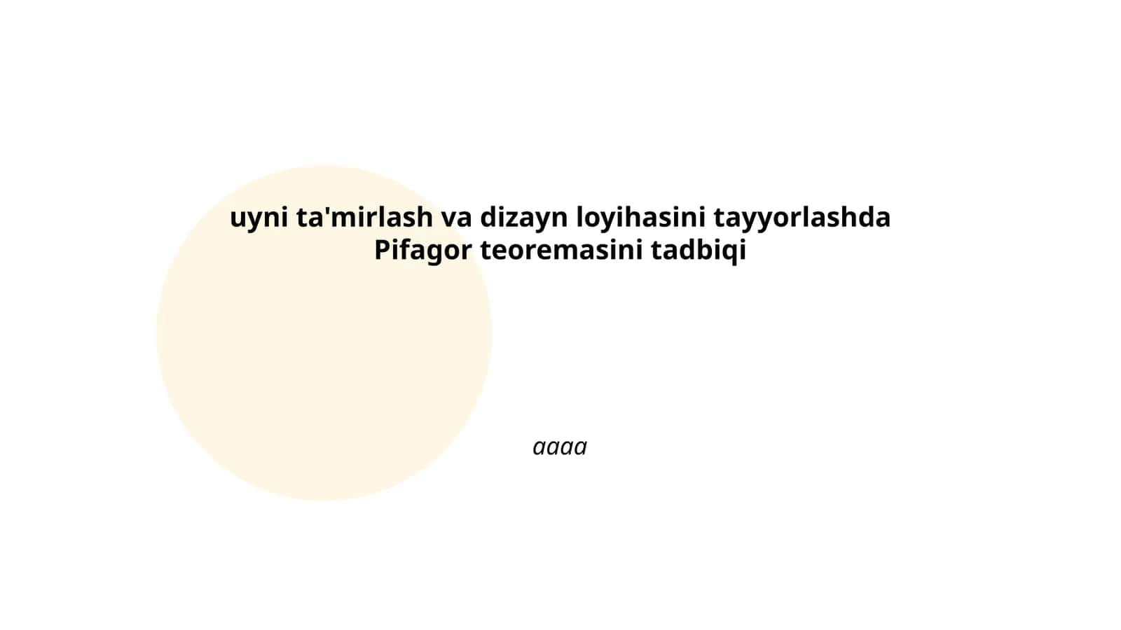 Pifagor teoremasi 1