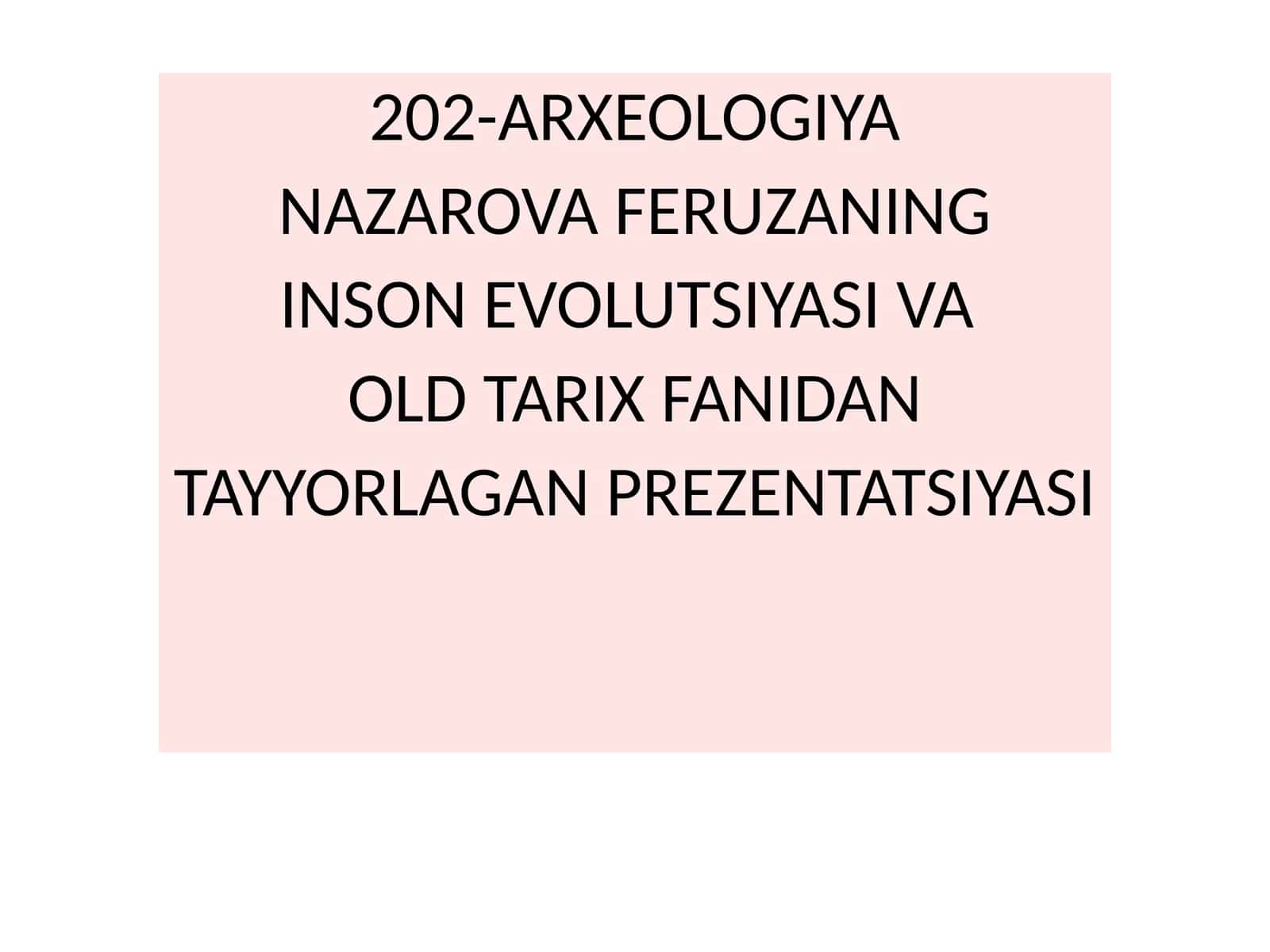 MA'NAVIY MADANIYAT 1