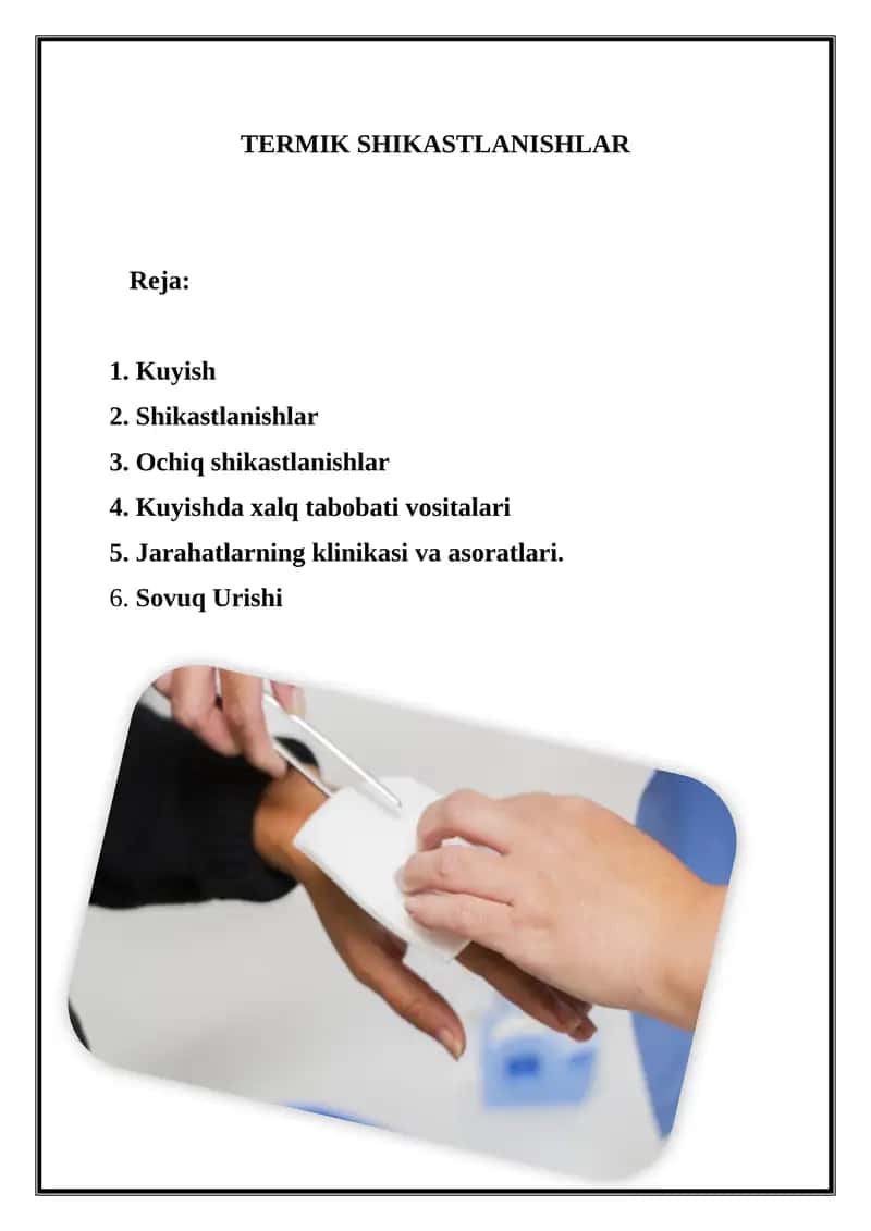 TERMIK SHIKASTLANISHLAR 1