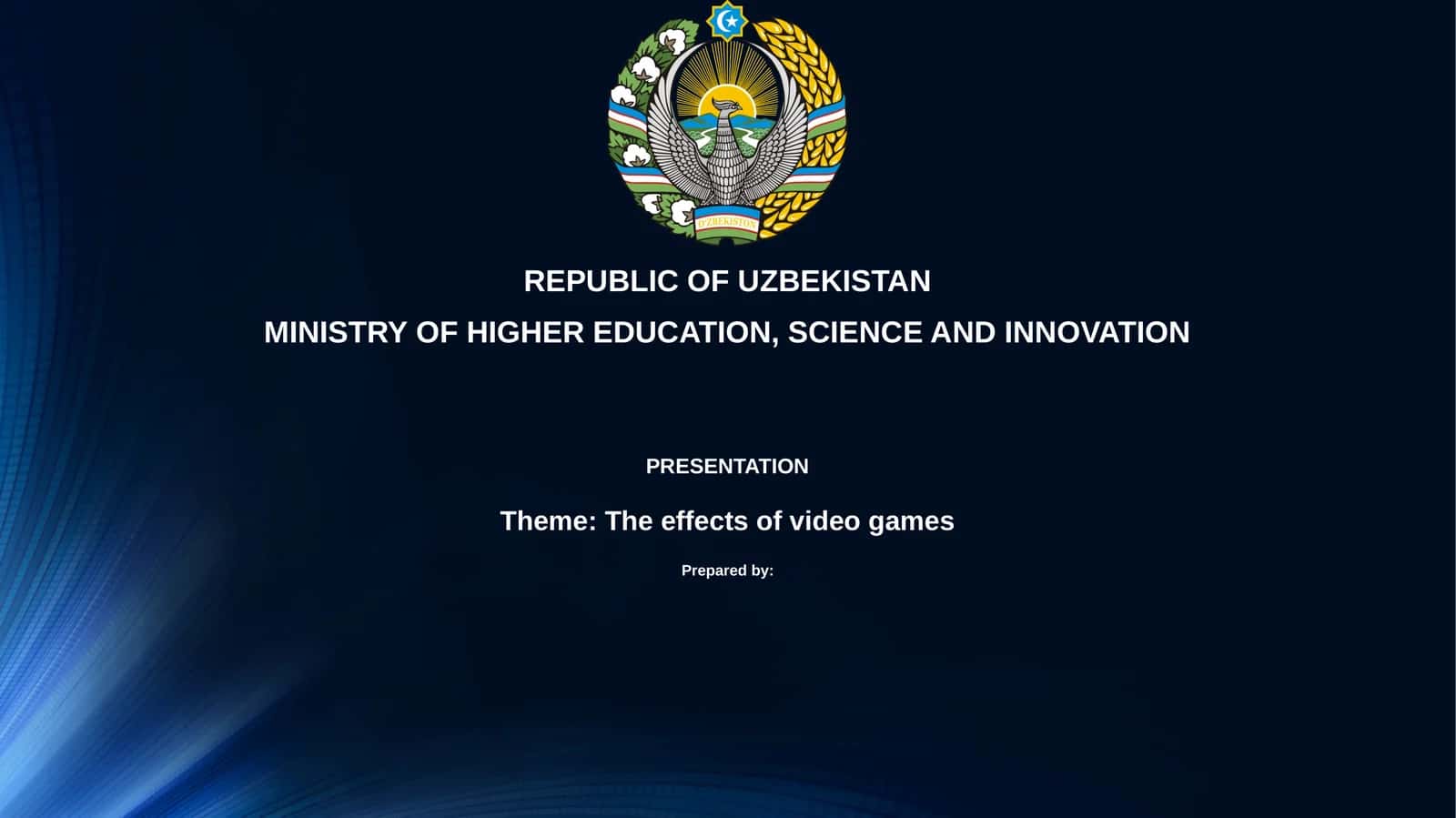 The effects of video games 1