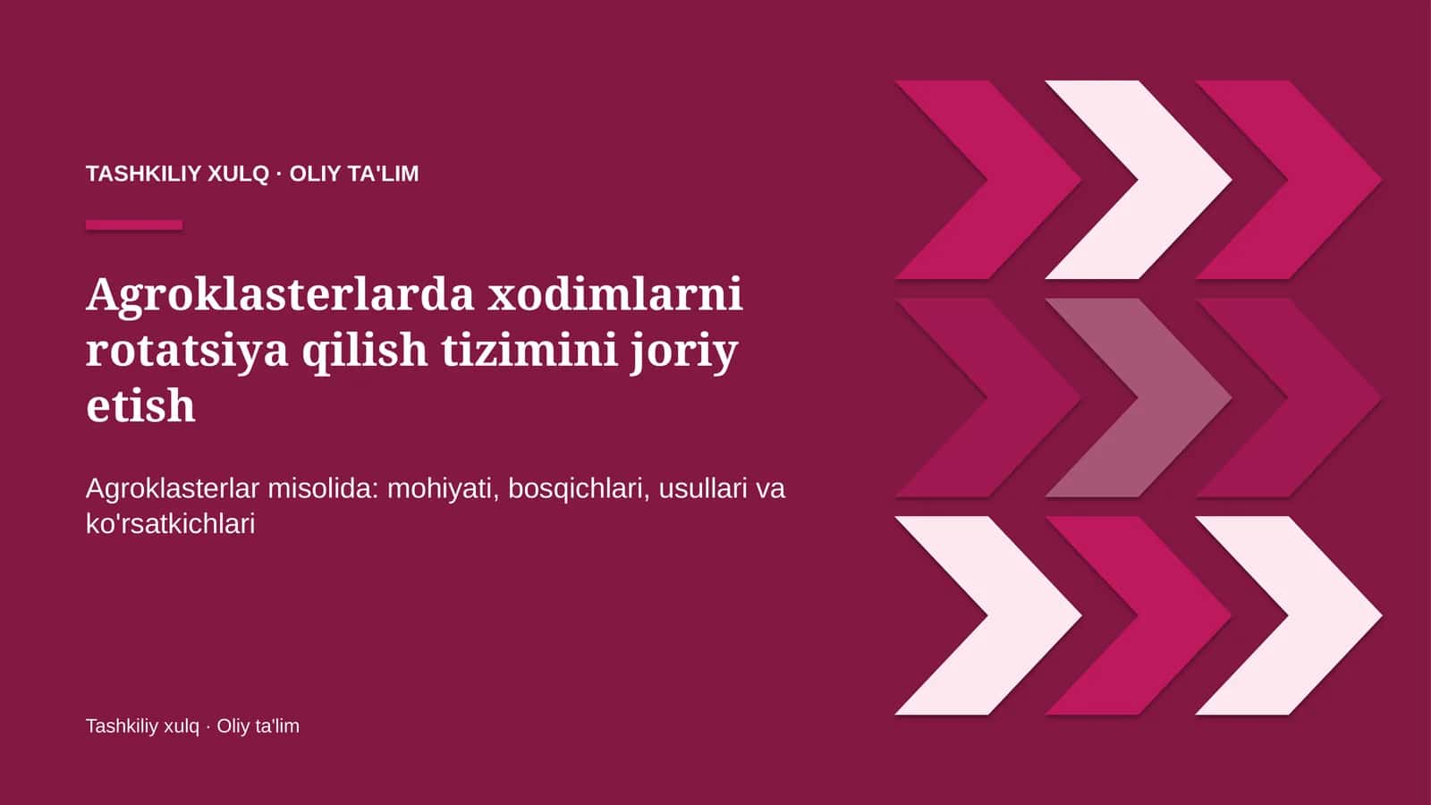 agroklasterlarda xodimlarni rotatsiya qilish tizimini joriy etish 2493 1