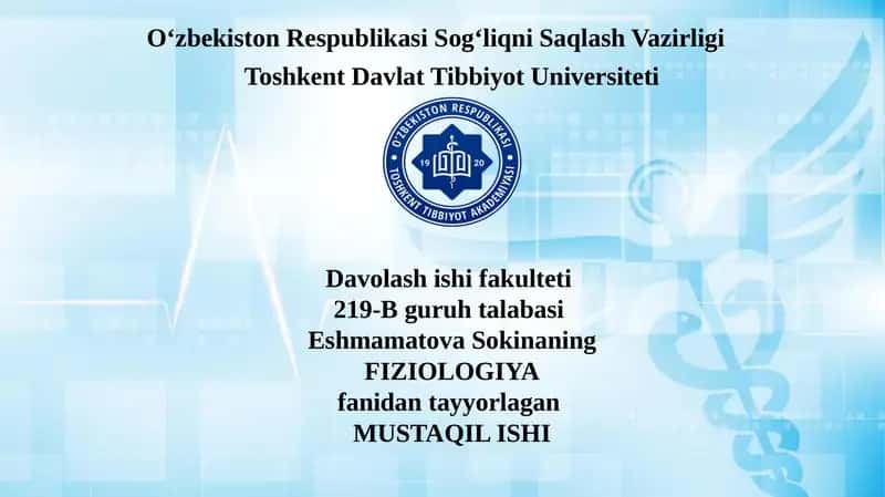 yurak muskullari faoliyati 1