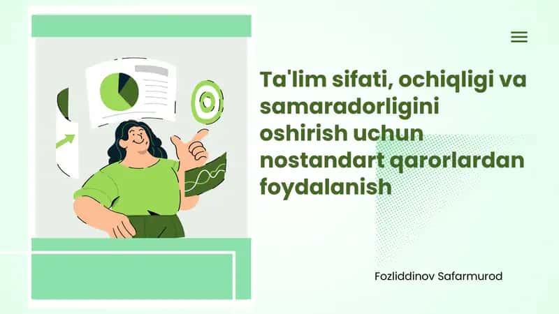 Nostandart qarorlar tushunchasi 1