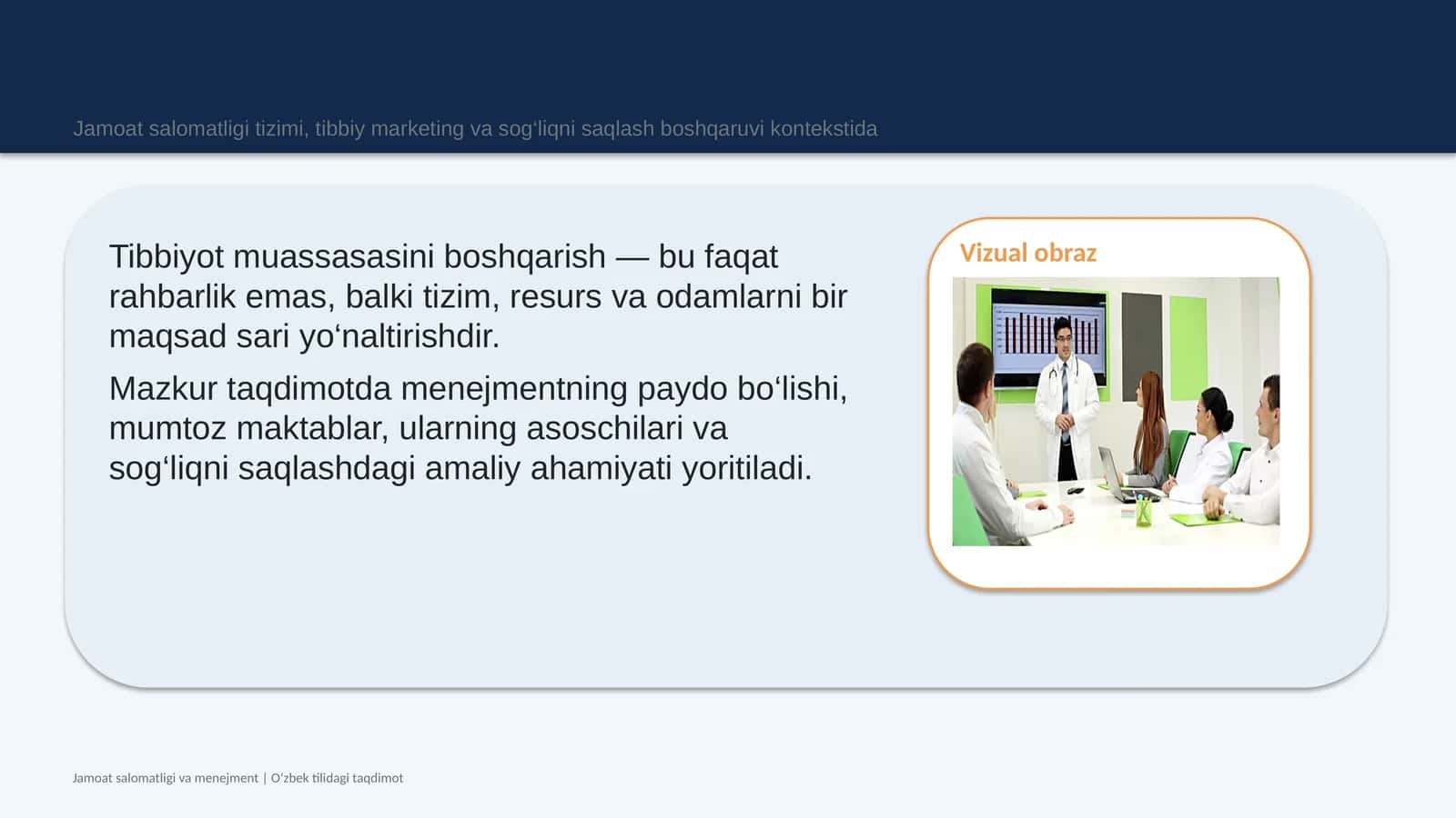 MENEJMENT MAKTABLARI VA MUMTOZ MAKTABLARI 1
