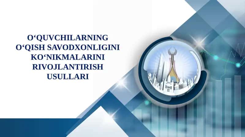O‘QUVCHILARNING O‘QISH SAVODXONLIGINI KO‘NIKMALARINI RIVOJLANTIRISHUSULLARI 1