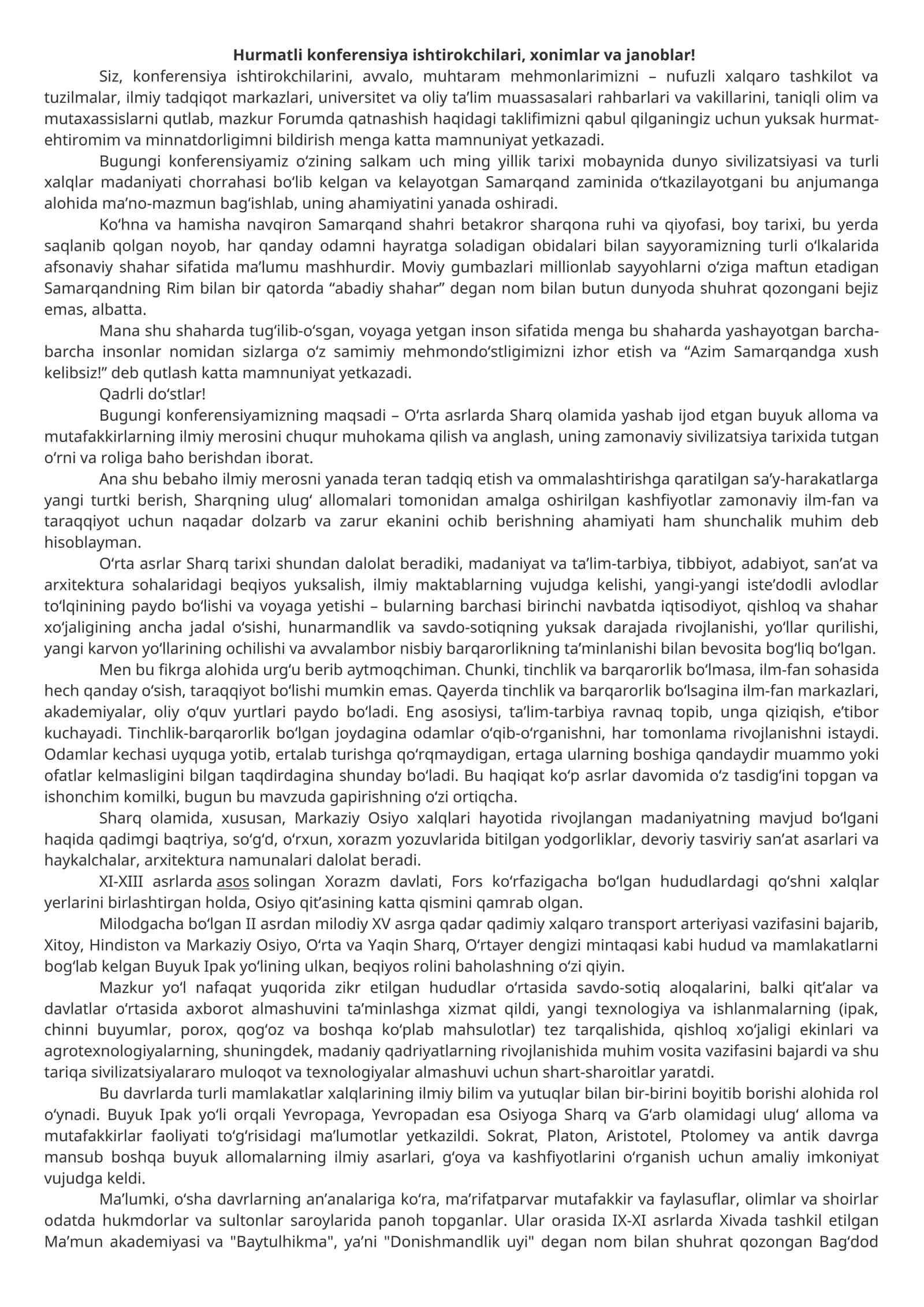 Konferensiya ishtirokchilari 1