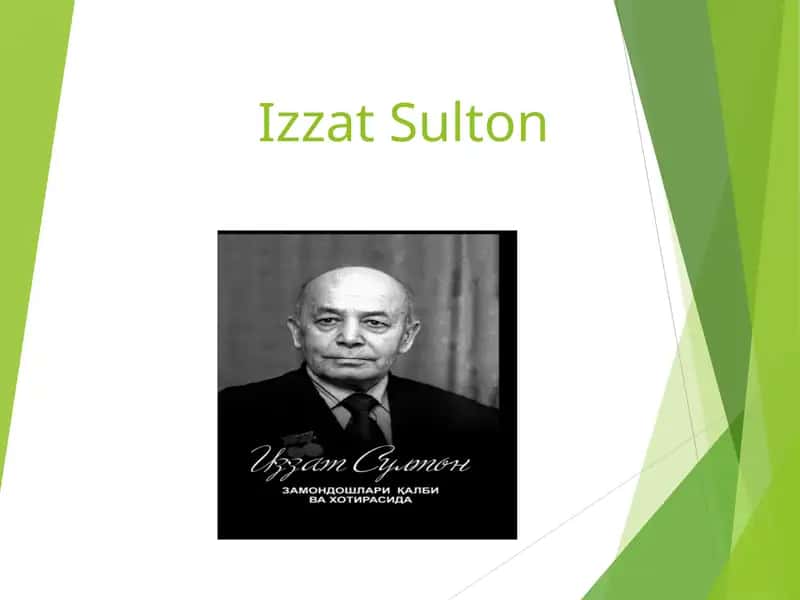 Izzat Sulton adabiyotshunos olim 1