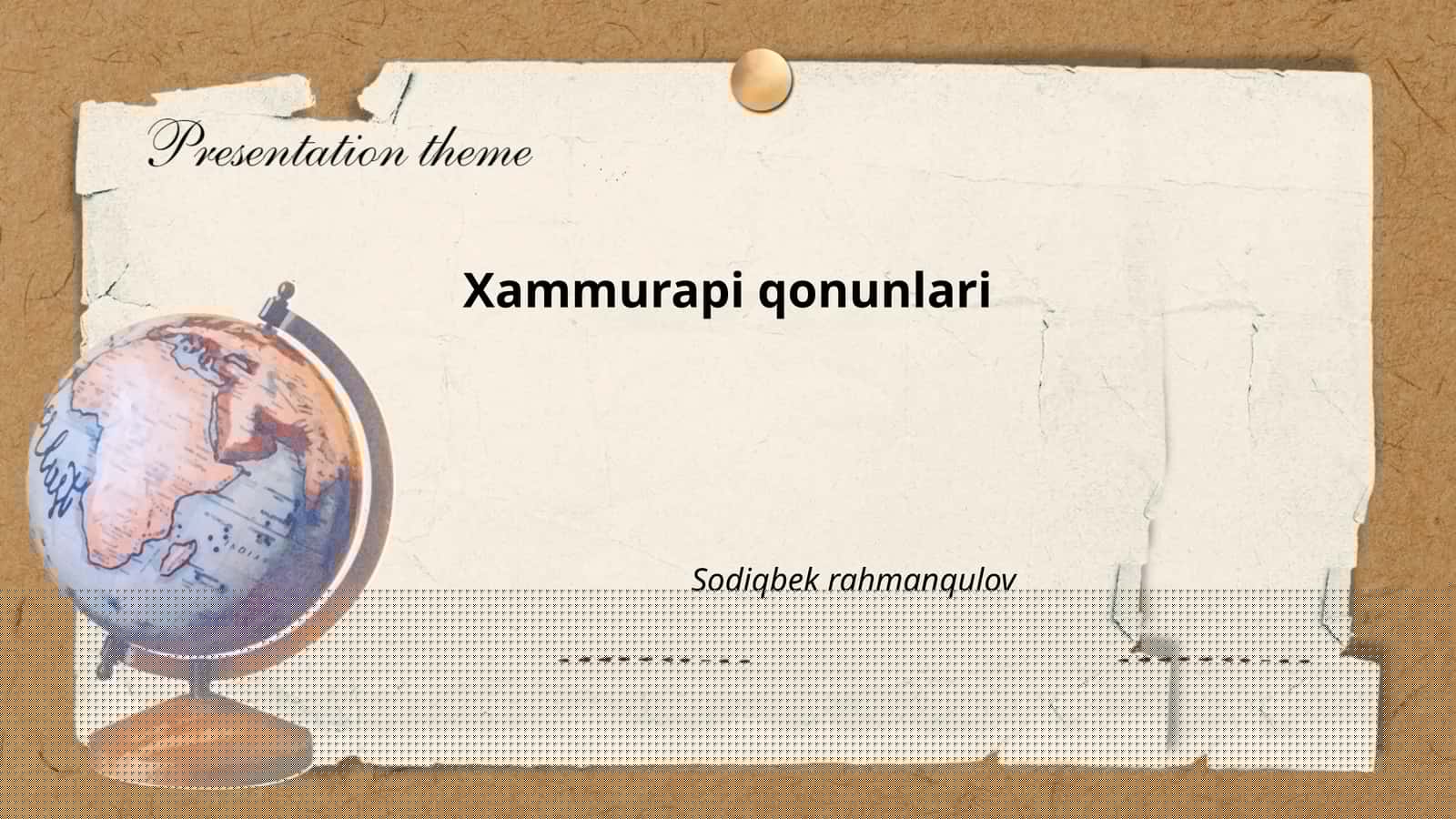 Xammurapi qonunlari 1