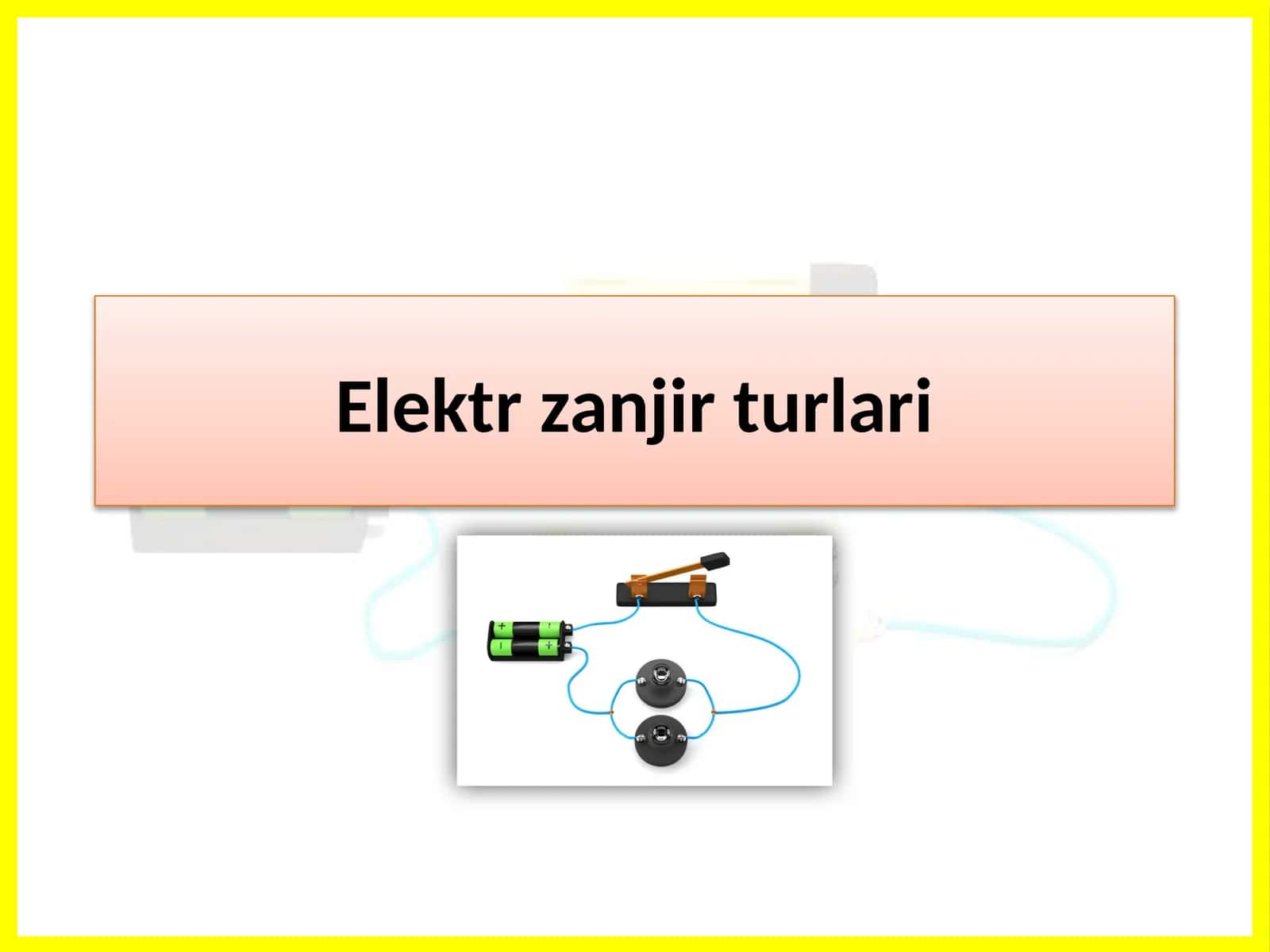Elektrzanjirturlari 1