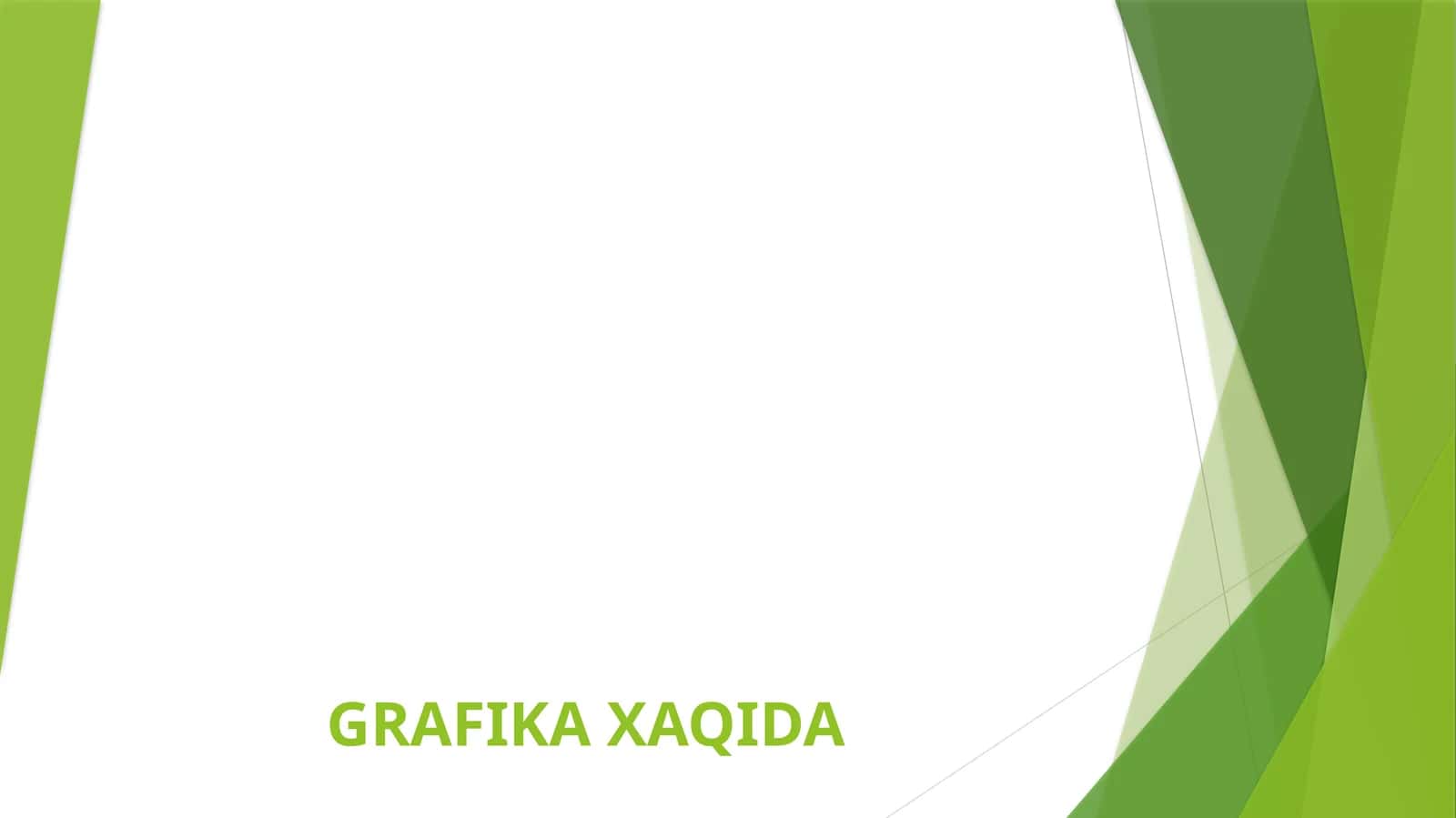 GRAFIKA XAQIDA 1