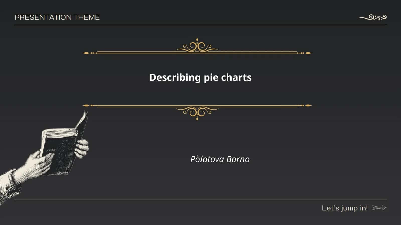 Describing pie charts 1