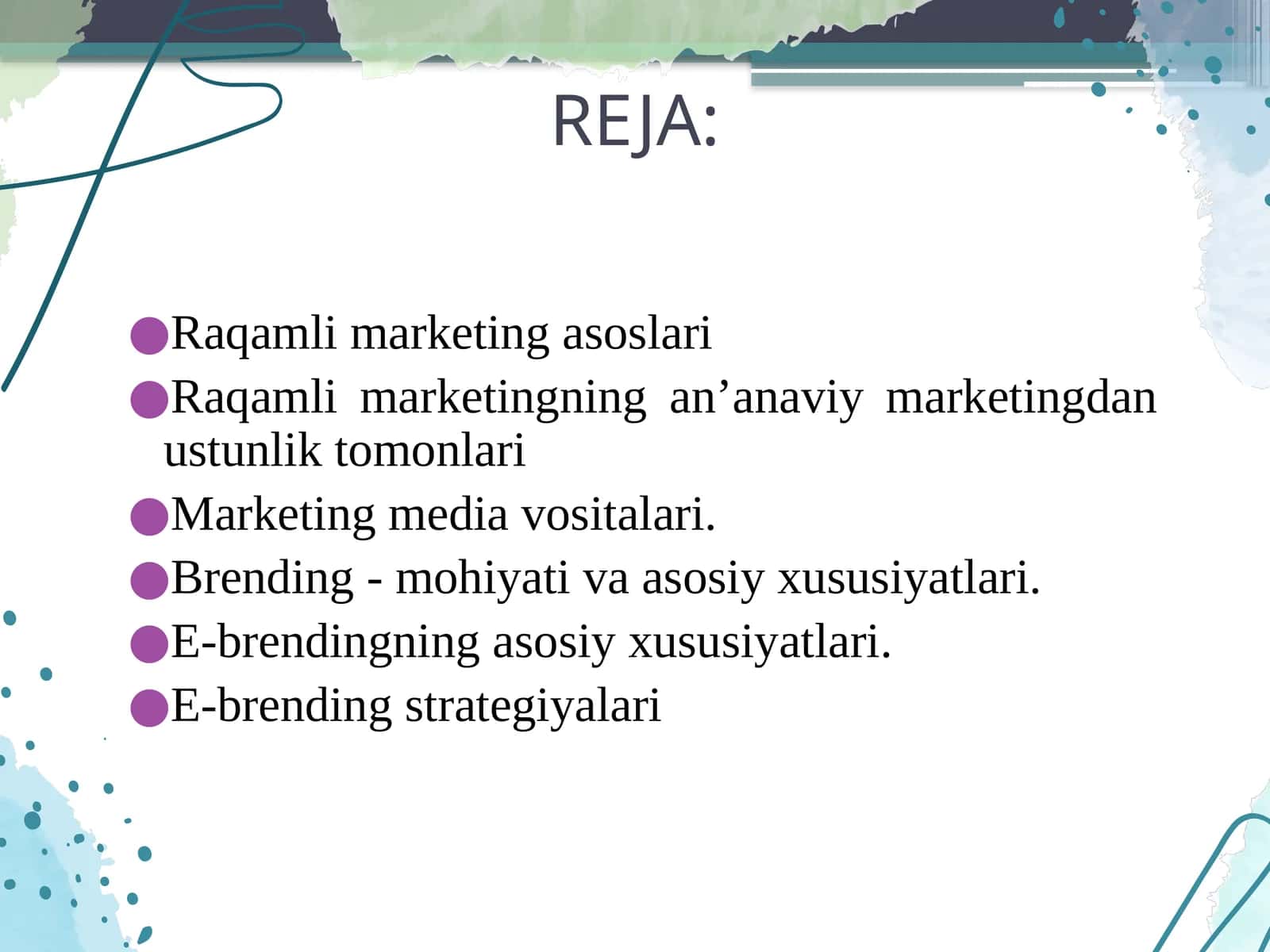 Raqamli marketing asoslari 1